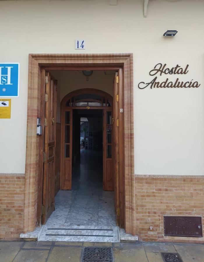 Hostal Andalucia Chipiona Bagian luar foto