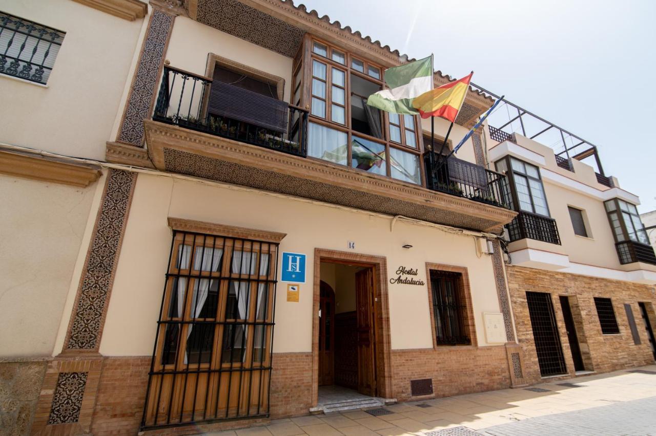 Hostal Andalucia Chipiona Bagian luar foto