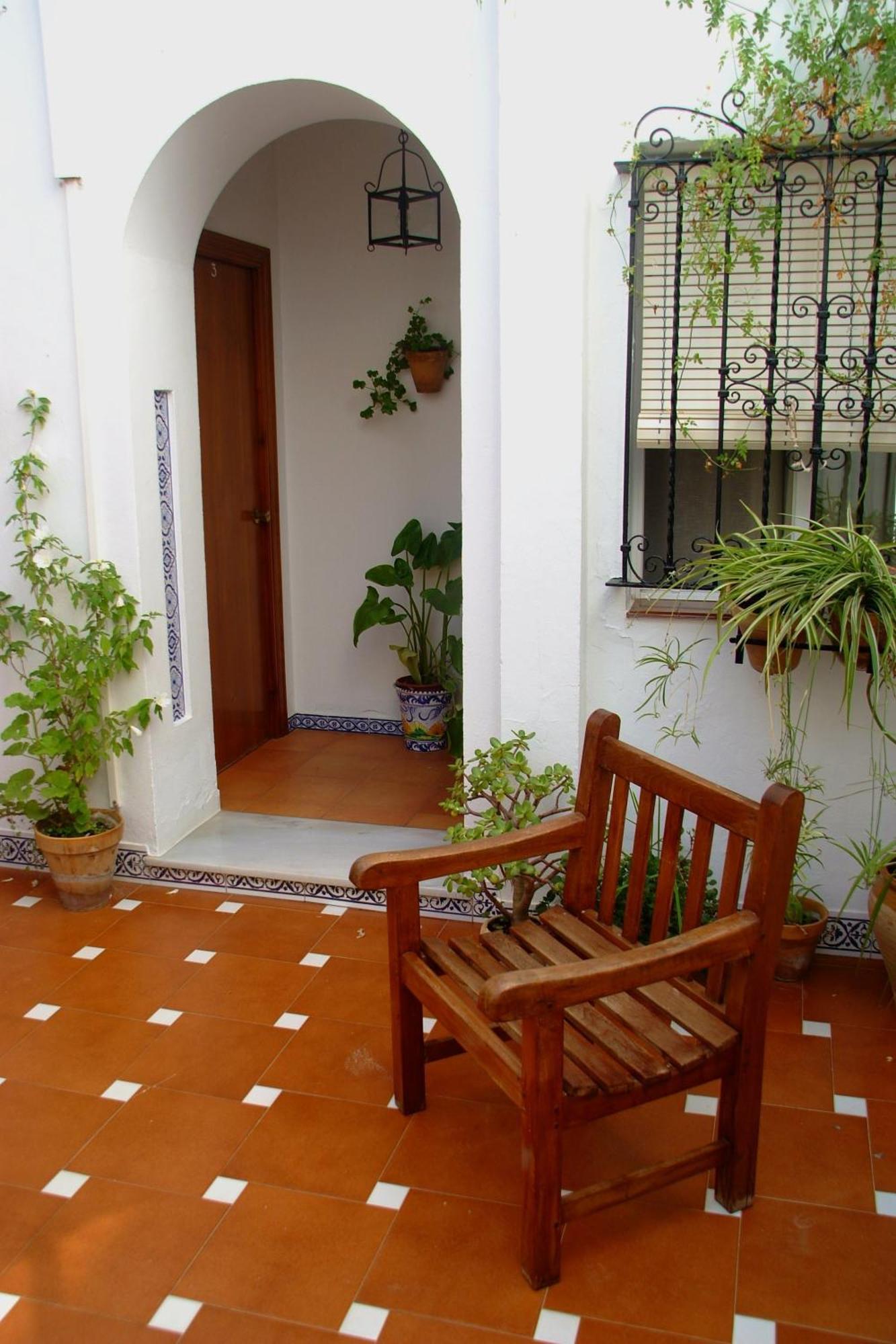 Hostal Andalucia Chipiona Bagian luar foto